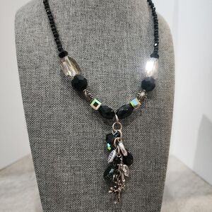 Faith hope love drop necklace